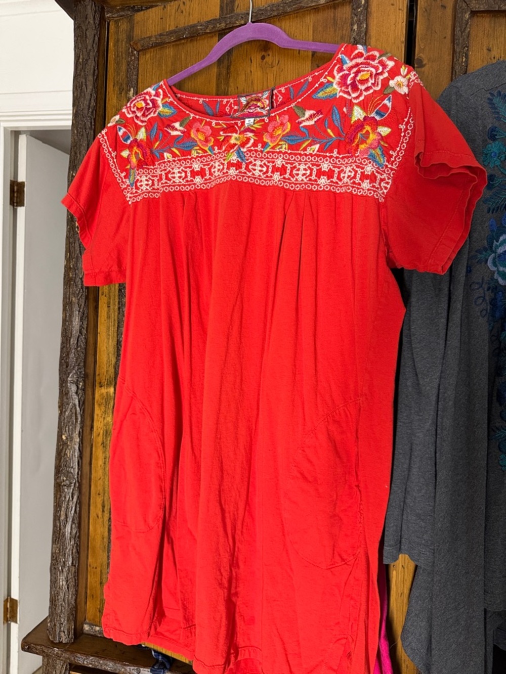 Johnny Was Cotton embroidered pieces. All 3 for less than one!! - Picture 9 of 12